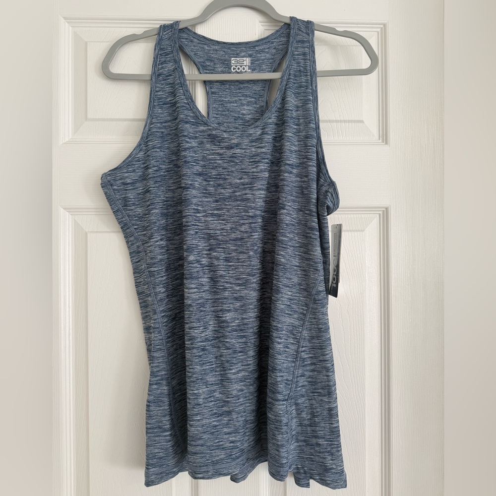 32 Degrees Heathered Blue Tank Top